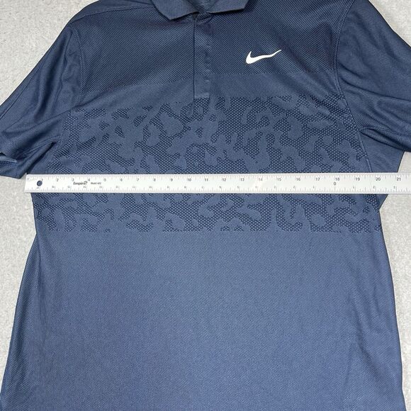 Nike Tiger Woods Collection Mens Medium Dri Fit Short Sleeve Polo - Picture 6 of 14